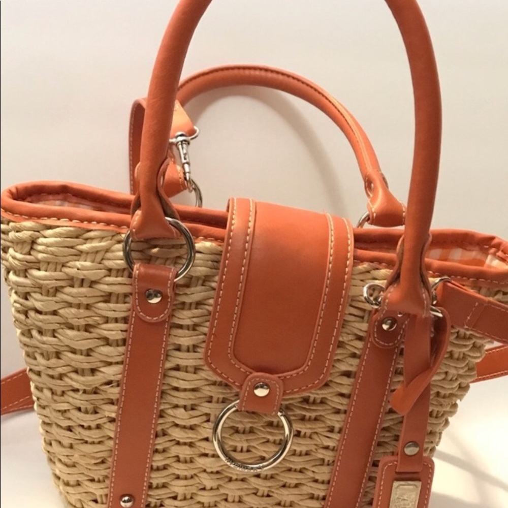 American Living by Ralph Lauren straw bag